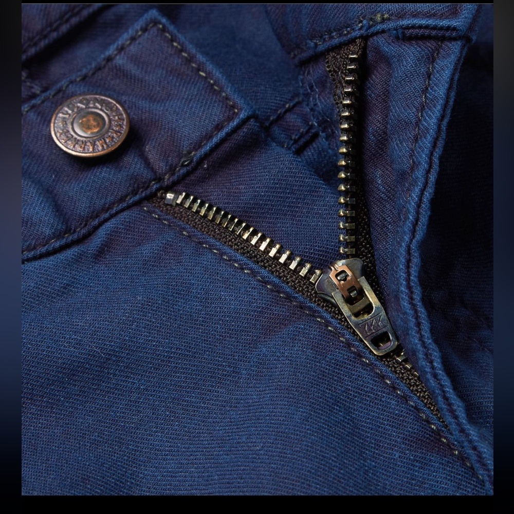 Blue Blue Japan Indigo Overdyed Denim Jeans - Washed Twice US31 Slim Fit